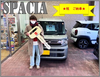 ★スペーシア　ご納車させて頂きました★